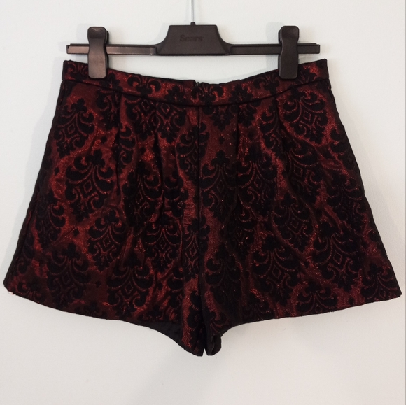 NWT | ASOS Metallic Jacquard Shorts | US 8 - Picture 2 of 5